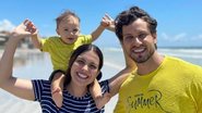 Eliéser Ambrósio se diverte com Kamilla Salgado e Bento - Reprodução/Instagram