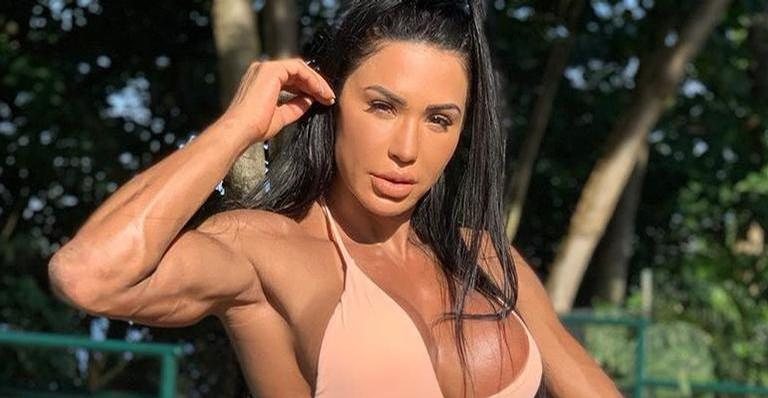 Gracyanne Barbosa exibiu a boa forma de biquíni - Divulgação/Instagram