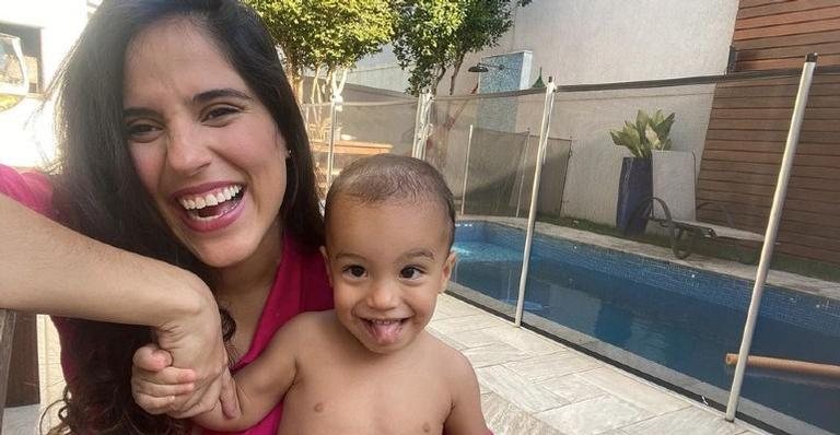 Nas redes, Camilla Camargo celebra 2 aninhos de seu herdeiro - Reprodução/Instagram