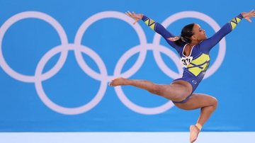 É do Brasil! Rebeca Andrade conquista prata na ginástica - Crédito: Laurence Griffiths/Getty Images