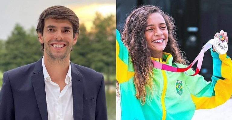 Kaká presta homenagem a Rayssa Leal após prata na Olimpíada - Reprodução/Instagram