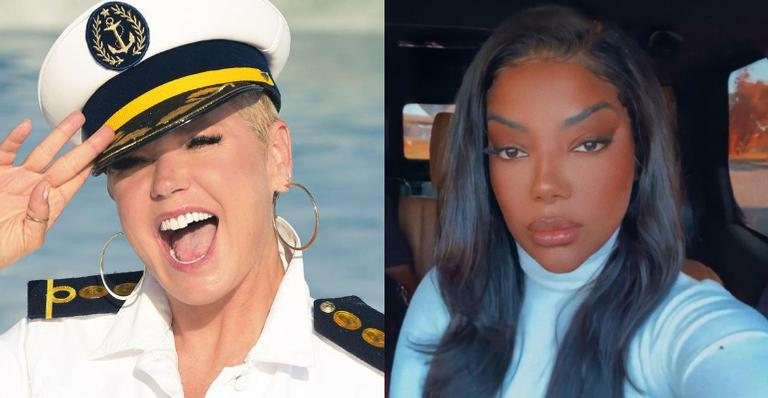 Ludmilla será atração do 'Navio da Xuxa' em 2022 - Divulgação/Blad Meneghel/Reprodução/Instagram