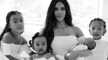 Kim Kardashian se derrete ao exibir cliques do filho, Psalm - Foto/Instagram