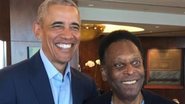 Pelé comemora aniversário de Barack Obama - Reprodução/Instagram