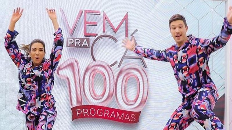 Patricia Abravanel celebra 100 programas do 'Vem Pra Cá' - Reprodução/Instagram