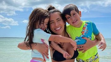 Adriana Sant'Anna encanta após postar clique fofo dos filhos - Reprodução/Instagram