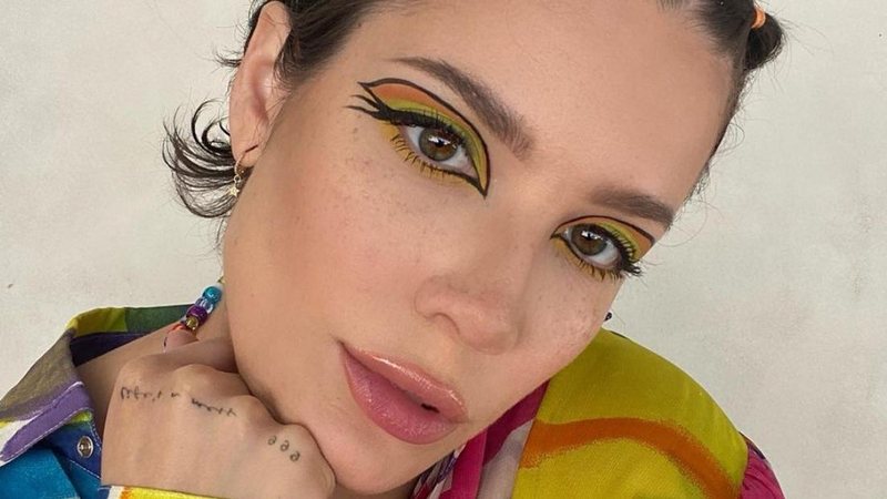 Halsey relembra barrigão em reta final da gravidez e encanta web - Reprodução/Instagram