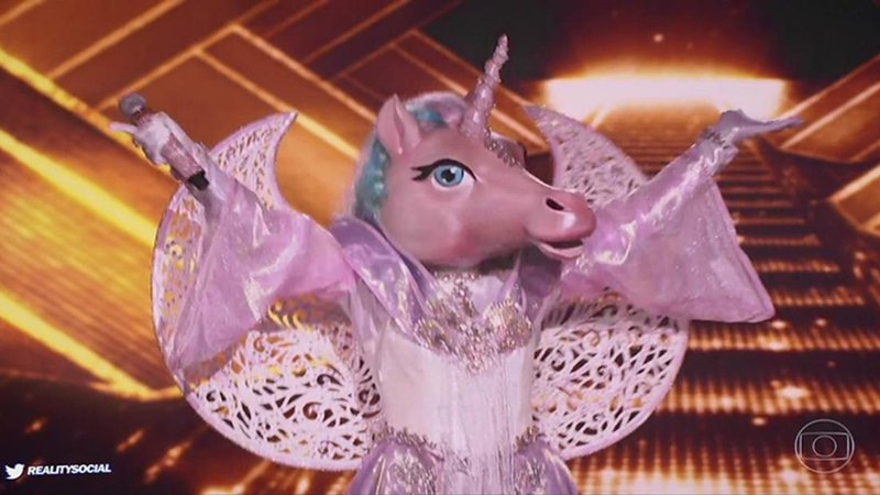 Público aponta cantora famosa no 'The Masked Singer' - Divulgação/TV Globo