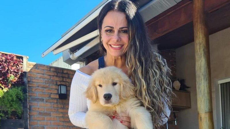 Viviane Araújo apresenta novo membro de sua família - Reprodução/Instagram