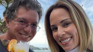 Ana Furtado agita a web ao compartilhar um registro divertido em que surge dançando com o marido, Boninho durante um intenso treino matinal - Reprodução/Instagram