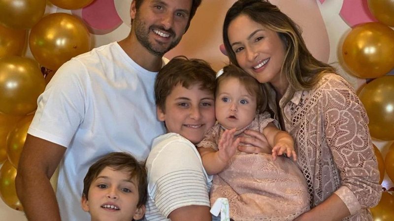 Claudia Leitte compartilha registro de sua linda família ao celebrar o aniversário de seu filho do meio, Rafael - Reprodução/Instagram