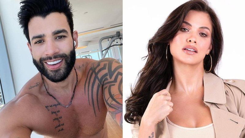 Gusttavo Lima se declara a Andressa Suita em gravação de DVD - Reprodução/Instagram