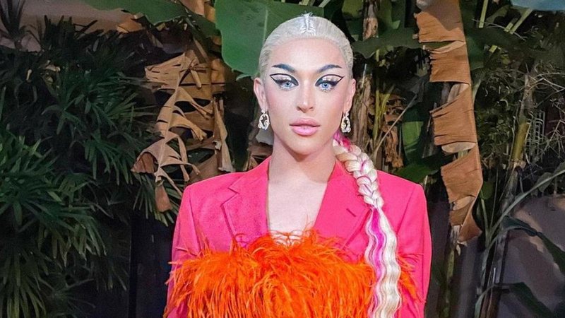 Pabllo Vittar celebra sua vacinação contra covid-19 - Foto/Instagram