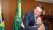 Presidente Jair Messias Bolsonaro e Deputada Estadual Edna Macedo - Divulgação