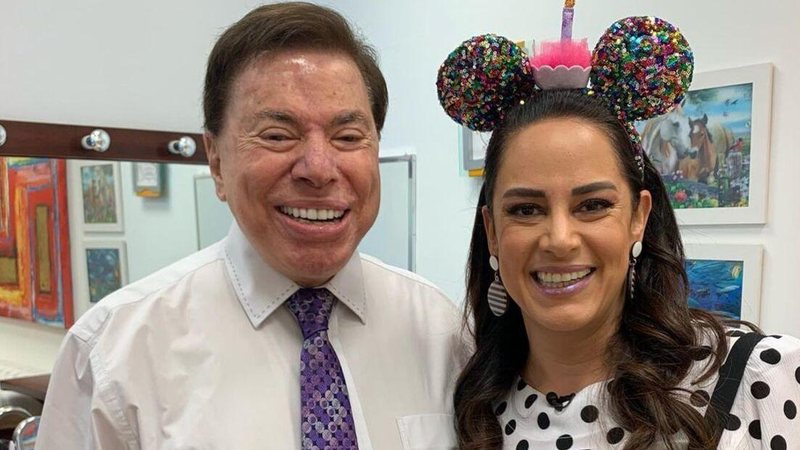 Silvio Santos e Silvia Abravanel - Reprodução/Instagram