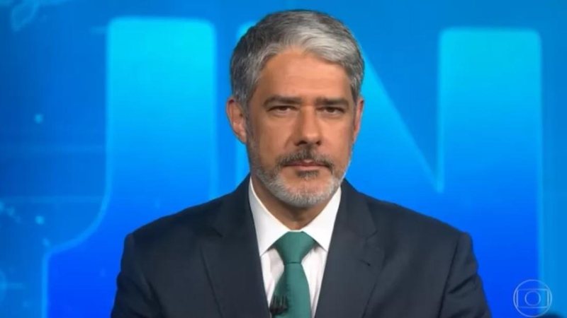 William Bonner renova contrato com a Globo - Reprodução/Globo