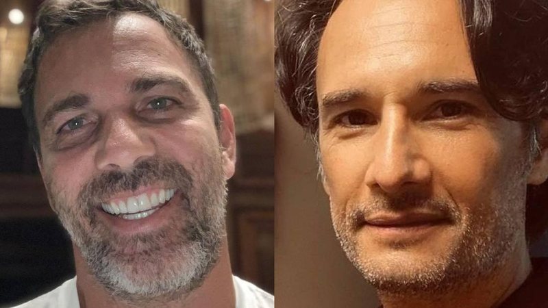 Marcelo Faria resgata clique antigo ao parabenizar Rodrigo Santoro - Reprodução/Instagram