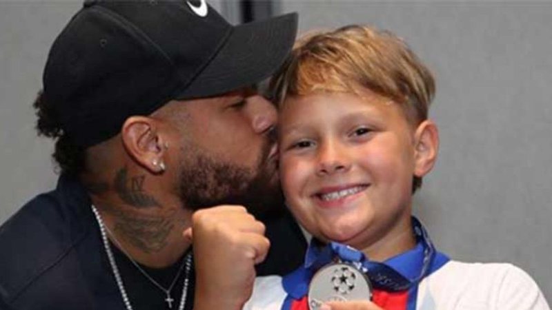 Neymar Jr. se declara no aniversário do filho, Davi Lucca - Reprodução/Instagram