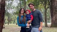 Kamilla e Elieser mostram Bento andando pela 1ª vez - Reprodução/Instagram