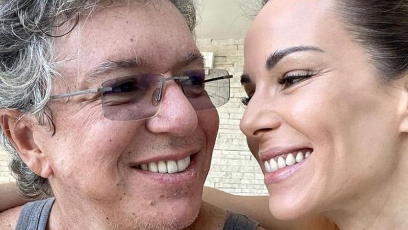 Ana Furtado surge malhando com Boninho - Reprodução/Instagram