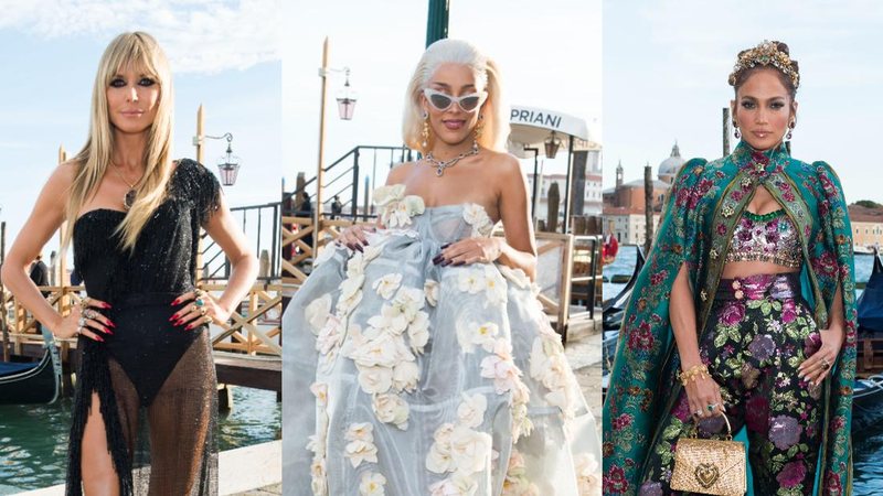 Dolce & Gabanna apresenta desfile de Alta Costura em Veneza - Divulgação