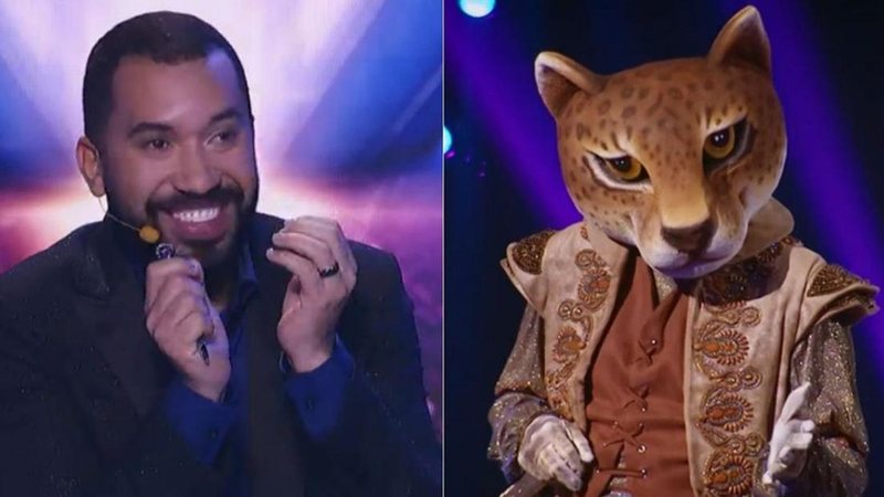 Gil do Vigor esteve na bancada do 'The Masked Singer' - Divulgação/TV Globo