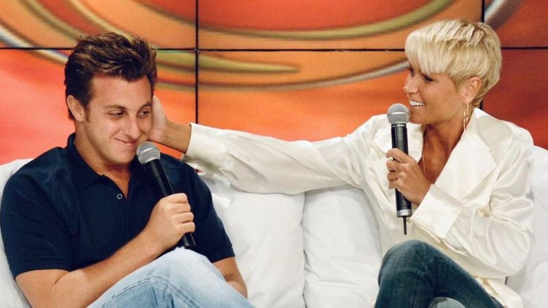 Xuxa Meneghel homenageia Luciano Huck pelos 50 anos - Divulgação