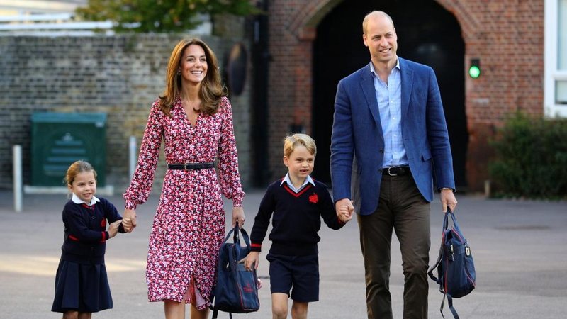 Saiba como George e Charlotte são chamados na escola - Foto/Getty Images