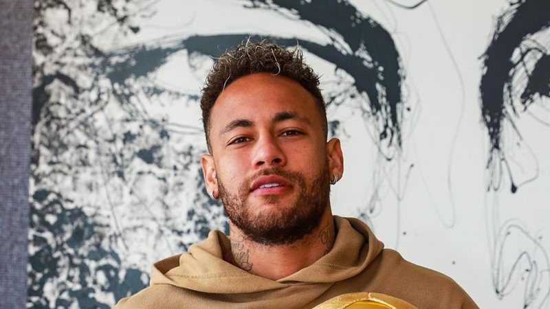 Neymar Jr. exibe abdômen trincado e ironiza comentários - Reprodução/Instagram