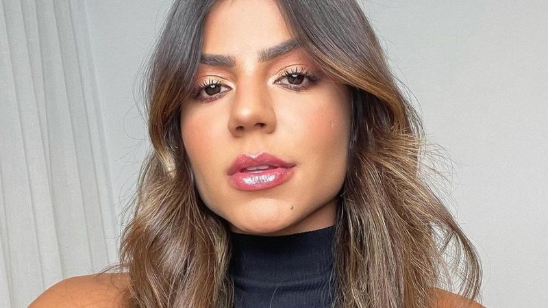 Em Goiás, Hariany Almeida surge de top rendado branco - Reprodução/Instagram