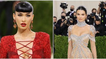 Megan Fox e Kendall Jenner no MET Gala 2021 - Getty Images