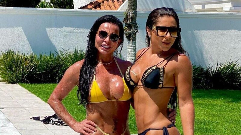 Gretchen e Andressa Ferreira - Reprodução/Instagram