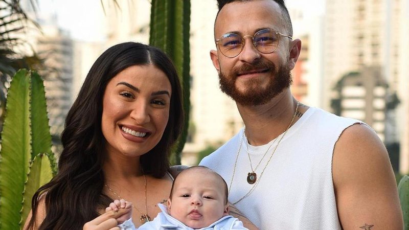 Bianca Andrade e Fred celebram 2 meses do filho com festinha - Kamila Strada