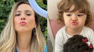 Tata Werneck registra a filha mandando beijo e se derrete - Reprodução/Instagram