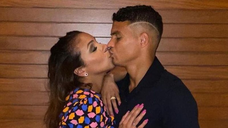 Belle Silva celebra aniversário de 37 anos de Thiago Silva - Reprodução/Instagram