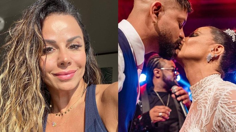 Viviane Araujo relembra registros de seu casamento e recebe chuva de elogios - Reprodução/Instagram