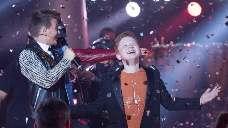 Gustavo Bardim, do time Teló, vence o 'The Voice Kids' - Gshow/ Victor Pollak