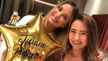 Ticiane Pinheiro comemora o aniversário de Karina Sato - Reprodução/Instagram