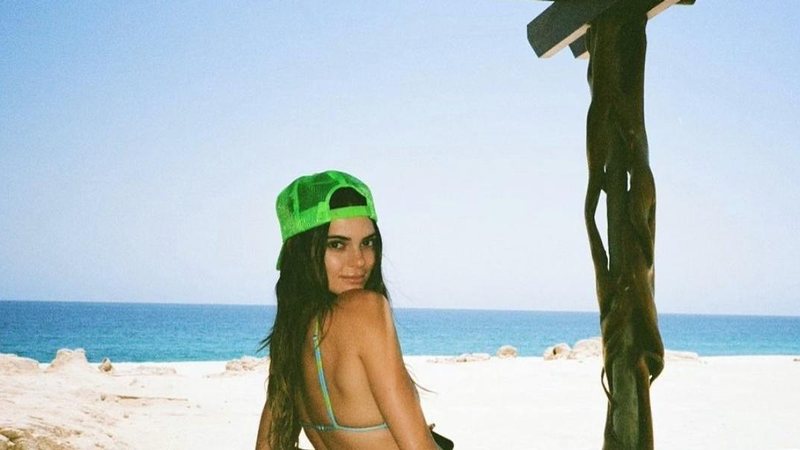 Kendall Jenner exibe corpão ao apostar em biquíni finíssimo - Foto/Instagram