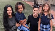 Kim Kardashian posta cliques com a filha e a sobrinha - Reprodução/Instagram