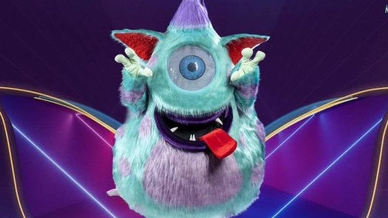 Personagem Monstro do 'The Masked Singer' encanta a todos - Divulgação/TV Globo