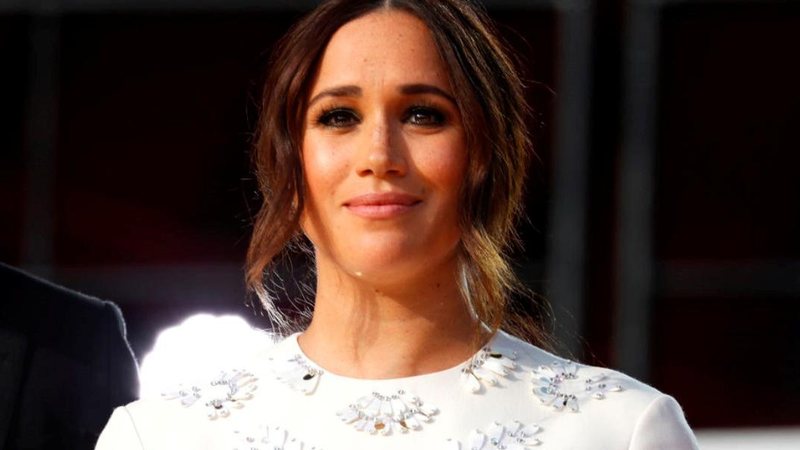 Meghan Markle exibe barriga pós-parto durante evento - Foto/Getty Images