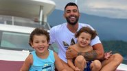 Gusttavo Lima vive momento encantador com os filhos - Reprodução/Instagram