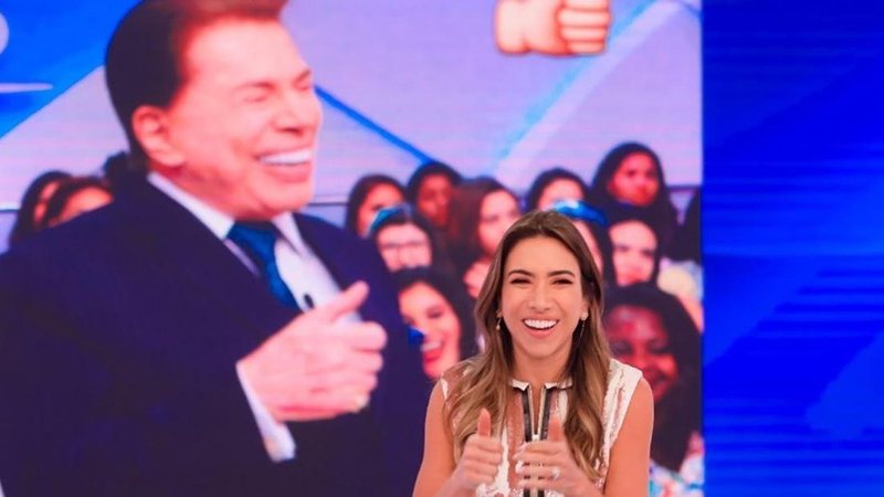 Patricia Abravanel celebra estreia no Programa Silvio Santos - Reprodução