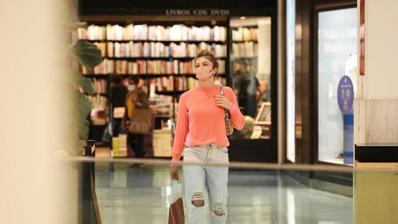 Grazi Massafera passeando em shopping - Victor Chapetta / Webert Belicio /AgNews