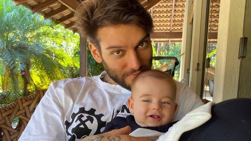 Lucas Lucco publica vídeo fofo e divertido com o filho, Luca - Reprodução/Instagram