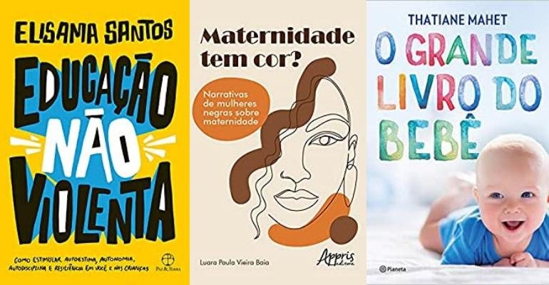 Confira livros sobre maternidade e desenvolvimento do bebê - Reprodução/Amazon