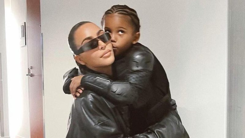 Kim Kardashian compartilha cliques perfeitos do filho, Saint - Reprodução/Instagram