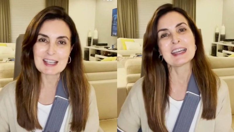 Fátima Bernardes fala sobre seu estado de saúde - Reprodução/Instagram