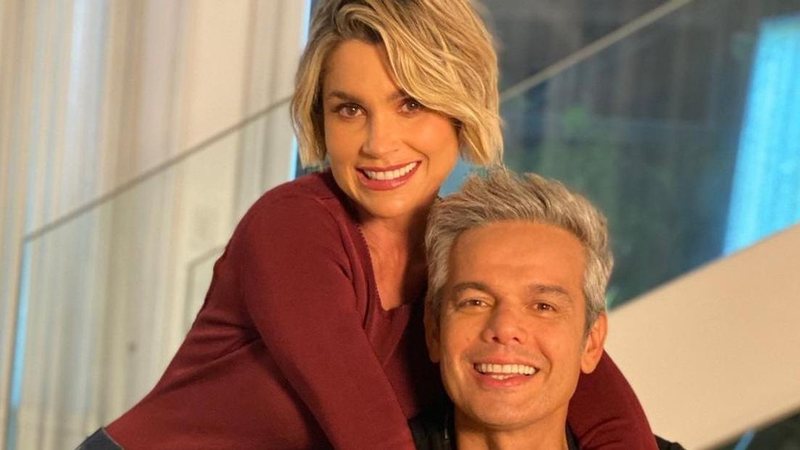 Otaviano Costa posta lindas fotos com Flávia Alessandra - Reprodução/Instagram